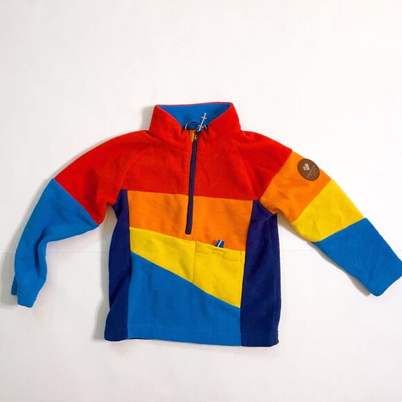Obermeyer Noah Rainbow Fleece Pullover, Size 3 (Small) - Picture 2 of 4